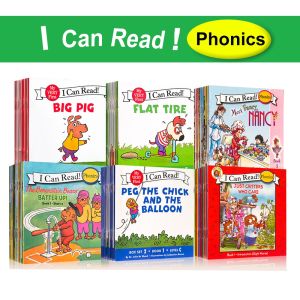 12 Books/Set I Can Read Phonics English Story Book For Children Kids