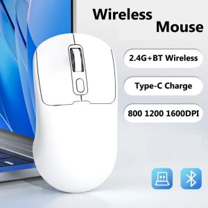 Kebidumei | Bluetooth 5.4 Mouse 2.4G Wireless Mouse Dual Mode Slient Mouse Rechargeable Gaming Mouse Mice for PC Computer Laptop Macbook