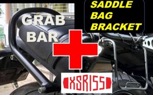 Grab Bar + Left & Right Saddle Bag Bracket (ALL-IN-ONE compatible to all my products )