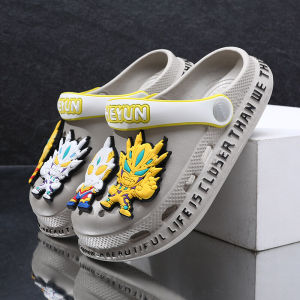 Boys Hole Shoes: Summer Kids Slippers & Non-Slip Outdoor Beach Shoes