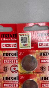 Vỉ 1 Viên Pin Maxell CR2032 Made in Japan Chính Hãng
