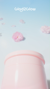 Glad2Glow Cherry Blossom Betaine Micellar Water  Makeup Remover Purifying Face Cleansing oil balm