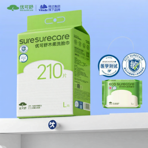 ECO SURECARE | Khăn Lau Mặt Bé Dày Sử Dụng Một Lần