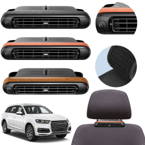 Super strong winds[Returns within 7 days]High-end new car rear fan USB plug-in 3 speed car rear pillow leaf less seat fan USB electric interface unlimited models sedan SUV commercial vehicle van van off-road vehicle excavator crane can be used