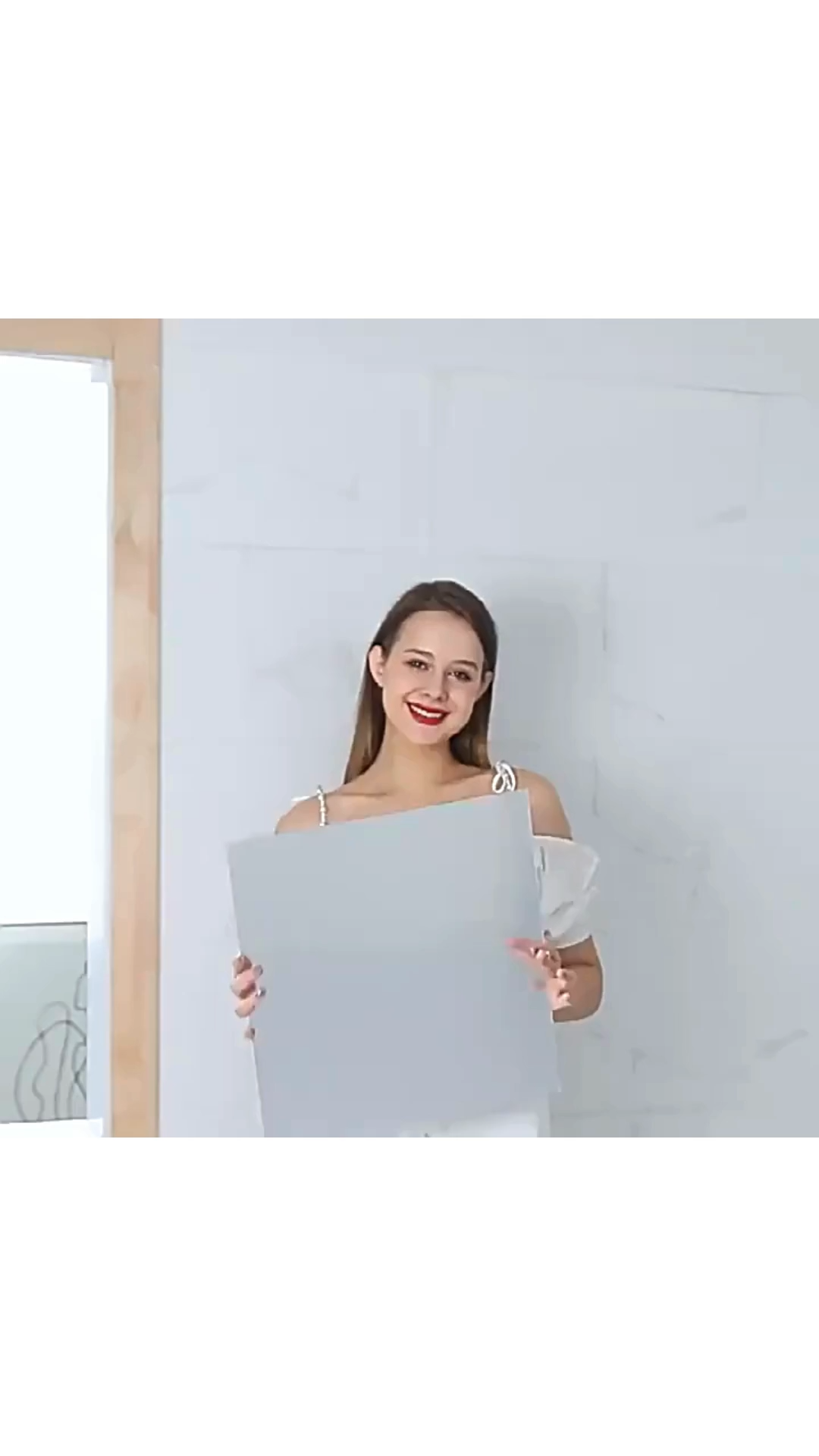 【cod】Cermin dinding akrilik untuk rumah kamar tidur kamar mandi asrama – cermin pakaian berkualitas tinggi dapat menempel sendiri tanpa perlu bor cermin lembut