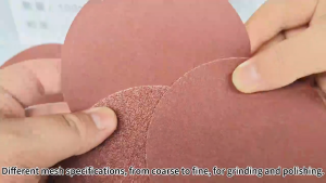 กระดาษทรายกลม 4นิ้ว (100ใบ/กล่อง) ขัดแห้ง กระดาษทรายกลม ทรายกลม ตีนตุ๊กแก ขัดไม้ เหล็ก โลหะ มีเบอร์40-7000 ราคาส่ง