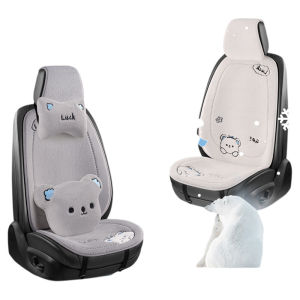 Car Seat Cushion: Winter Fleece-lined Seat Cover & All-Season Universal Seat Cushion