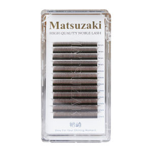 Matsuzaki | Caramel Brown 3D Bloom Anti-Scattering Eyelash Extensions