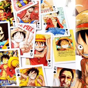 Kartu Remi Anime Poker One Piece Playing Cards