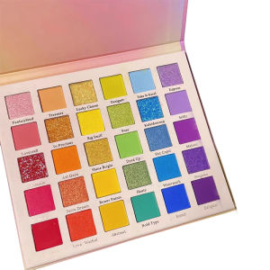 Eyeshadow Palette Fashion Girls Children Stage Make-up Dream Rainbow Palette 3D Effect for Women