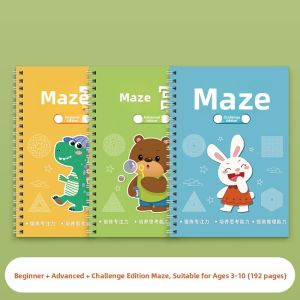 STARRY ARK | Focus & Thinking Skills Training Educational Toy Maze Book