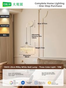 DGY | Retro Walnut Drop Shaped Foyer Ceiling Light