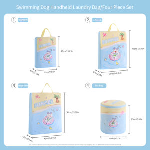 3D Laundry Bags Exquisite Cartoon Print Travel And Laundry Use Clothes Storage Bags Machine Wash Anti-deformation Pouch For Bra