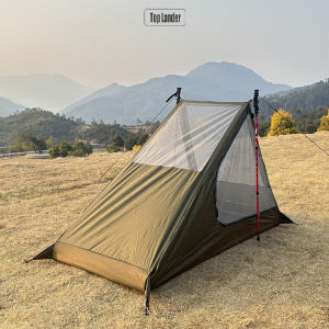 Lightweight & Breathable Poleless Hiking Tent: Your Ultimate 1-Person Camping Companion