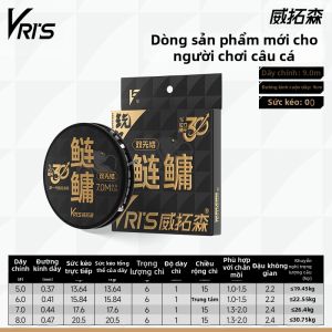 WEITUOSEN | Bộ Dây Đánh Cá Chuyên Nghiệp Không Kết Dành Cho Cá Chép & Cá Trắm