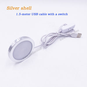 1PCS 5V USB LED Under-Cabinet Light 3W with Switch for Display Cases Shelves Counters RVs Camper Indoor Reading Spotlights