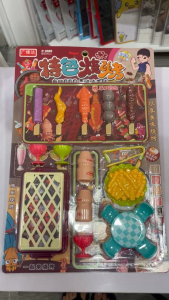 Bộ Đồ Chơi Nướng BBQ Mini Cho Bé – Mô Phỏng Tiệc Nướng Thú Vị Kèm Bếp Xiên Bàn Ghế và Đồ Ăn