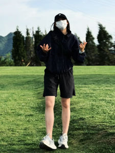 Quick Dry Nylon Shorts Mens Summer Outdoor Casual Hiking Pants Loose Fit Straight Leg No Ironing Beach Youth Fashion Brand