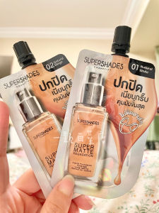 Portable Bagged Foundation Liquid 7ml Natural Finish Moisturizing Long-lasting Makeup Base Creamy Consistency for All Skin Types