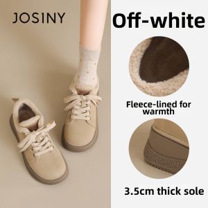 Josiny | Retro Warm Felt Lined Comfortable Casual Shoes