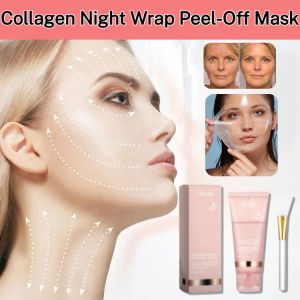 Collagen Night Wrap Peel-Off Mask Moisturizing whitening Mask Anti Ageing Wrinkle Lifting