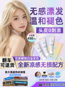 Lightening Bleach Powder for Men And Women Platinum Hair Dyeing Cream Yellow Removal Non-Damaging Hair Bleaching Agent