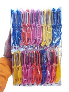 100 PCS Souvenir Pengupas Buah Kecil Kemasan Plastik