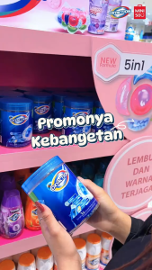 OXYACTION Pewangi dan Pelembut Pakaian Laundry Pengharum Pakaian Softener Tahan Lama