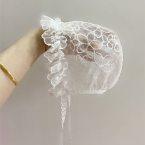 Dễ Thương Công Chúa Ren Em Bé Mũ Mỏng Thoáng Khí Tấm Che Nắng Mũ Chống Tia Uv Mũ Trẻ Sơ Sinh Mùa Hè Mũ Đợi Đầu Đa Năng Cho Bé Gái