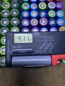 Baterai li-ion 18650 eks laptop