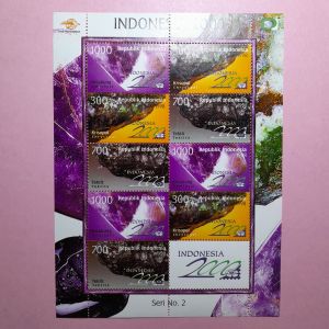 Koleksi Filateli Miniatur sheet kuno Indonesia 2000 Tahun 1998