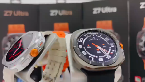 2025 SEC Z7ULTRA  New JS Watch ultra GPS Smart Watch  Samsung Galaxy W7 Ultra AMOLED Compass  Men NFC Bluetooth Call Track Waterproof Women Men Smartwatch