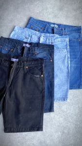 Celana Pendek POLOS Pria - Celana Pendek Denim Pria Dewasa Distro - Ridho Fashion