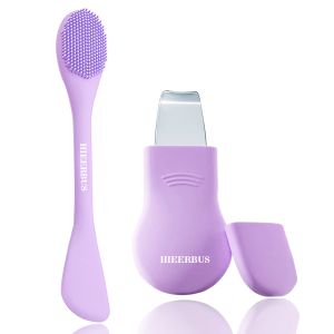 Dụng Cụ Tẩy Tế Bào Chết Và Loại Bỏ Mụn Đầu Đen Bằng Silicon 2 Trong 1 Bàn Chải Làm Sạch Lỗ Chân Lông Mũi Và Dụng Cụ Cạo Da Để Làm Sạch Sâu
