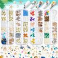Set phụ kiện nail trang trí mẫu hè đi biển san hô ngao sò ốc hến siêu xinh. 