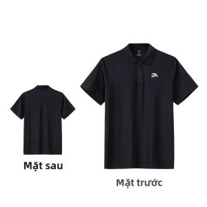 ANTA | Áo Sơ Mi Thể Thao Kinh Doanh Cổ Lật Tay Ngắn