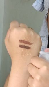 O.TWO.O 2 In 1 Waterproof Eyebrow Cream With Brush & Bow Wax With Brush 4 Colors Long Lasting Waterproof Eye Brow Tint Enhancers Cosmetics Makeup Eyeliner Smudge-Proof High Pigment Lasting Multi-Uses