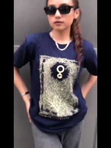 D'GREEN Tshirt NAVY Pria Wanita Motif AKAR / Baju Wanita / Kaos Distro pria