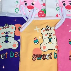 BABY SHIRT ANIMAL BABY GIRL SINGLET SUIT 7-18 KG BABY GIRLS CLOTHING SET BAJU BABY ( )