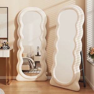 Compensation For Damages: 170*70CM Wave Mirror & Full Body Wood Mirror