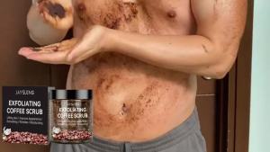 简素净 | Coffee Exfoliating Scrub Remove Dead Skin Cleaning Smooth Moisturizing Body Brighten Skin Tone Nourish Scrub Suitable Whole Body
