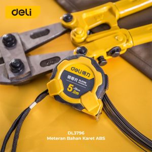 Meteran Bahan Karet ABS Akurat Auto Lock DL379X