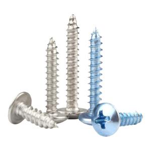 BAODEFENG | Flattened Hard Blue Zinc Self Tapping Screw