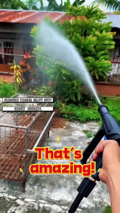REAIM 3800W 220V Heavy Duty High Pressure Washer Portable Electric Power Cleaner for Car Washing Patio Garden Driveway Fence Outdoor Deep Cleaning
