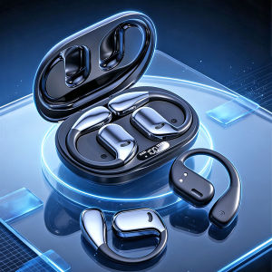 MIXTONE Bluetooth Earphone Open Ear Hook Wireless Earbuds OWS HiFi Stereo Sports Fitness Water Resistance with Microphone