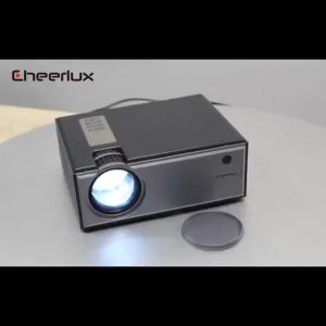 Projector Proyektor Android Layar Tancap LED 1080P Full HD LED Projector - 200ANSI Lumens