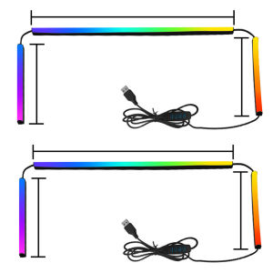 [VODF] Color Changing LED Strip Lighting USB-Powered Monitor Backlight Strip for Game Desks