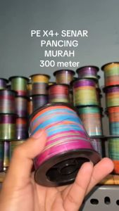 PROMO!! Senar PE 300M Connecting Benang P E X8 zero 100m multicolor kuat dan halus 0.4/0.6/1.0/2.0/3.0 panjang 100meter Senar benang PE super kuat X4 X 8