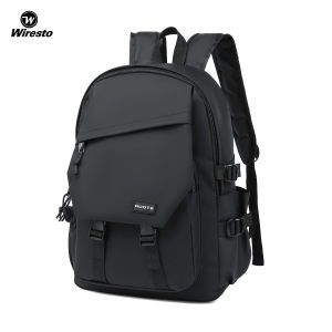 Wirego เป้ใส่คอมฯแบบลำลองกระเป๋าเป้สะพายหลังผู้ชายฟิล์มกันน้ำกระเป๋าสะพายเดินทางกระเป๋าสะพายวิทยาลัยกระเป๋าธุรกิจกระเป๋าสะพายไหล่แบบลำลองกันขโมยกระเป๋านักเรียนกระเป๋าเป้สะพายหลัง