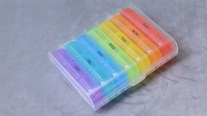 Kotak Obat 7 Hari 21slots Pill Medicine Box Weekly Tempat Obat Harian Pill Box Tablet Holder Storage